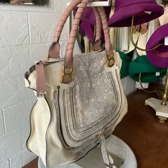 Chloe Marcie Bag snakeprint - Picture 2 of 15